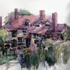 Dedham-Hall-pen-and-wash-back-garden