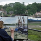 En-plein-air-demonstration-Pin-Mill