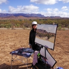 Painting-in-front-of-the-Arkaba-Range