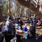 Painting-in-the-gully-at-Wilpena-Pound
