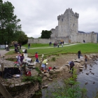 Group painting at Ross Castle