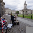 Painting at Trinity College