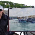 Painting of Honth Harbour