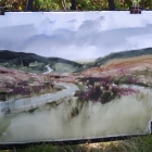 Painting of Sally Gap