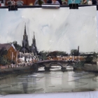 Painting of the River Lee Cork