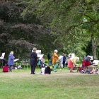 The group painting at Blarney Castle