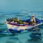 First demonstration painting