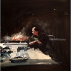 By The Fire WC (30x40cm)