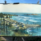 Painting from Flagstaff Hill