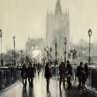 Charles Bridge Prague (Watercolour)