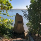 Cairn-to-mark-where-Captain-Cook-landed-in-1770-to-repair-his-ship-The-Endeavour
