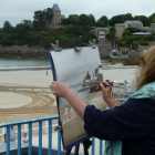 Painting at Dinard