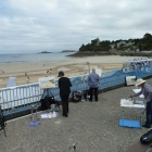 Painting at Dinard