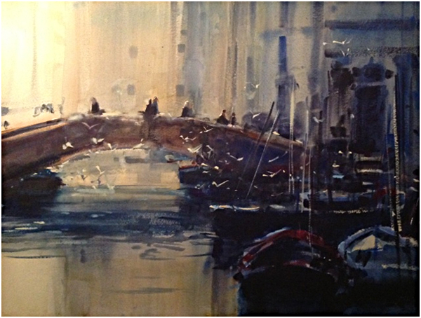 Chioggia Canal WC (74 x54cm)