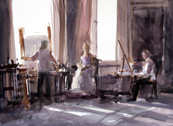 The Portrait Class WC (32 x 23cm)
