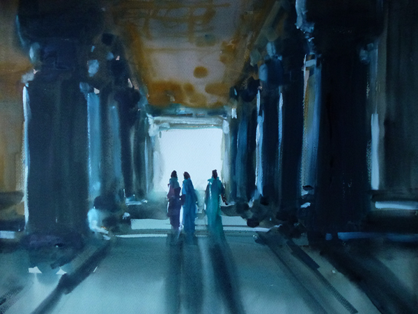 In The Ellora Caves