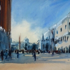 St Mark Square (WC 37x27cm) SOLD
