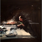 By The Fire WC (30x40cm)
