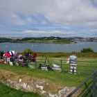 Group painting Kinsale Harbour