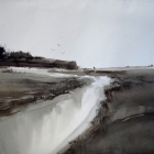 En-plein-air-painting-of-the-Otter-Rivier-estuary-at-Budleigh-Salterton