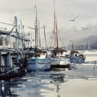 Boats-in-Auckland-WC-unframed-75x55cm