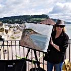 Painting of the Sidmouth foreshore