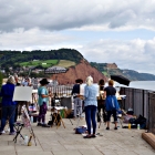 Some of the Sidmouth group painting