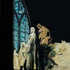 Statues Inside Notre-Dame Cathedral in Paris (85 x 100cm)