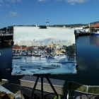 Finished painting of Constitution Dock