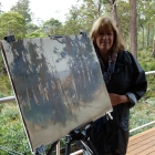 Finished painting from the Cradle Mountain Hotel