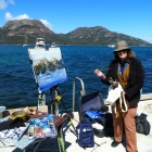 Painting The Hazards Coles Bay