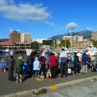 The group at Constitution Dock