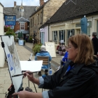 Painting Talbot Crt Stow-on-the-Wold